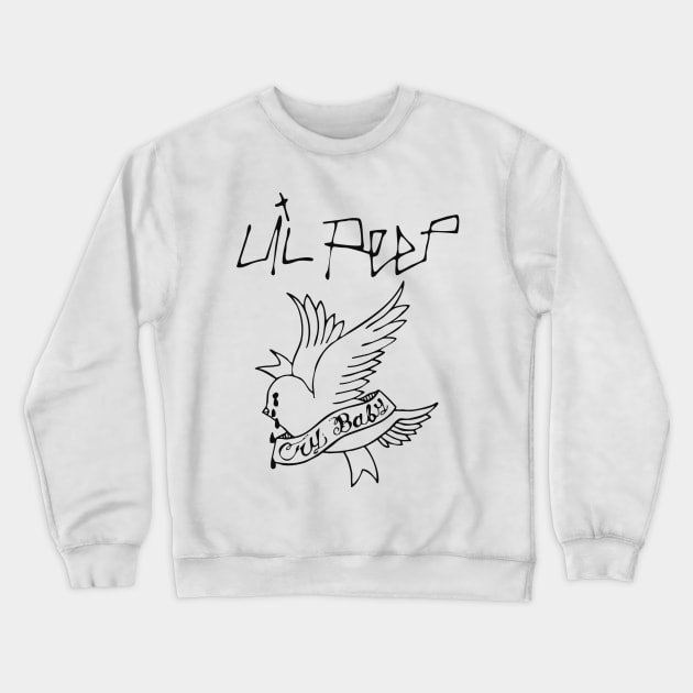 Lil peep Crewneck Sweatshirt by Susansamej